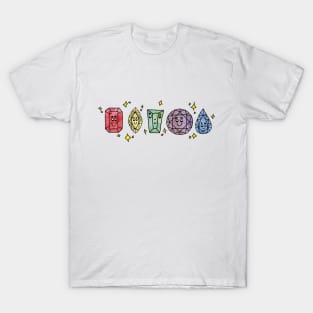 Rainbow Gemstones T-Shirt